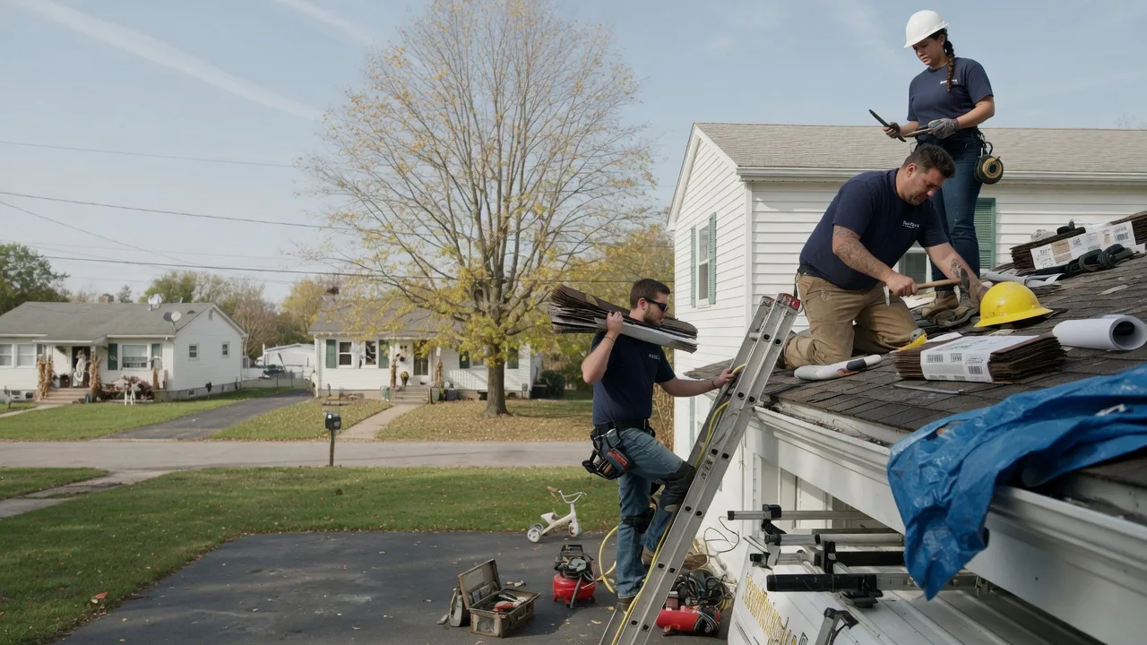 Local Roofing Contractors in Mount Pleasant, MI near me